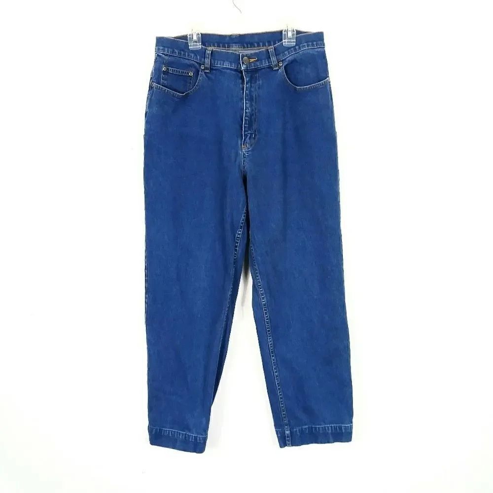 Vintage LL Bean Medium Wash Mom Jeans